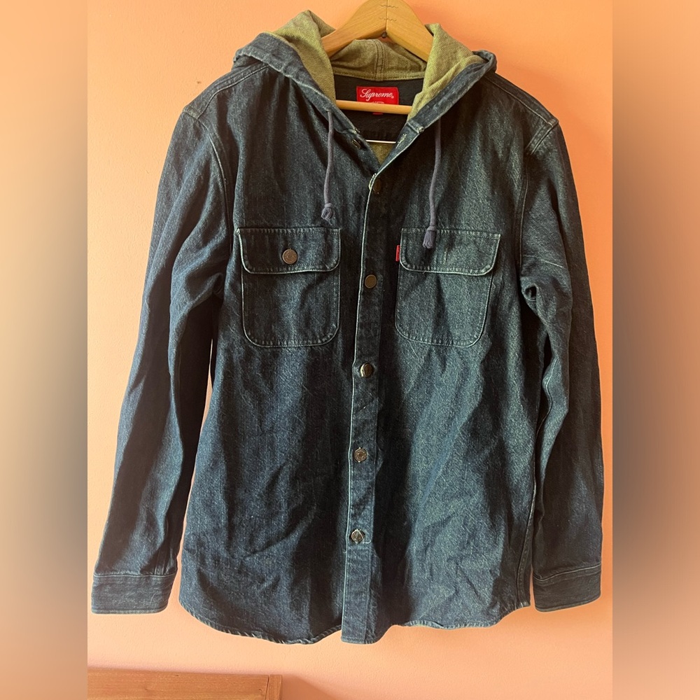 Supreme Dark Blue Denim Jacket